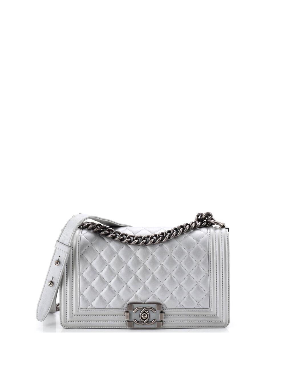 Chanel Boy Flap Bag Quilted Calfskin #281393C40B